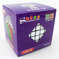 mini-6-9cm-shengshou-7x7-speed-cube-twisty-magic-puzzle-7x7x7-educational-toys-black